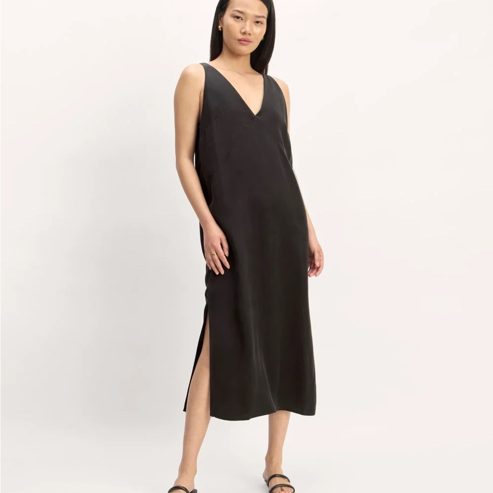 Everlane THE TENCEL™ MIDI SLIP DRESS